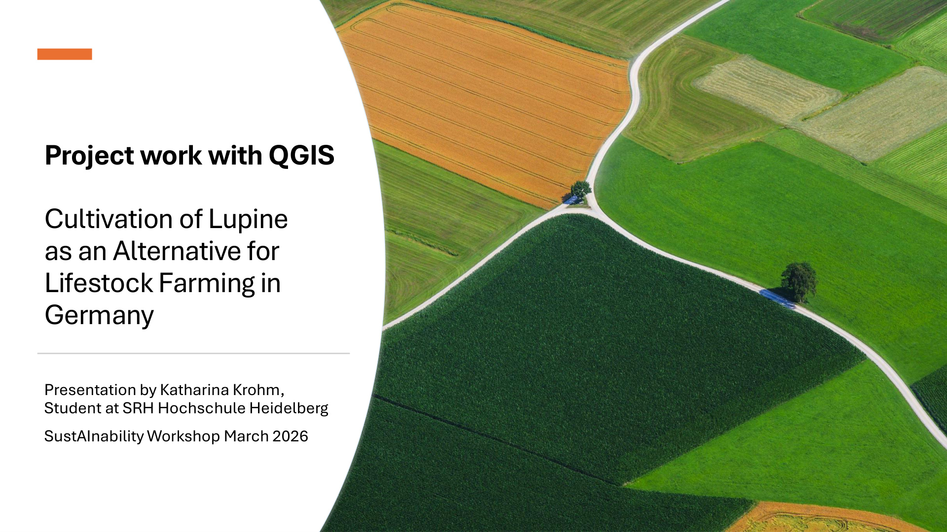 Cultivation of Lupine as an Alternative for Livestock Farming in Germany – Katharina Krohm