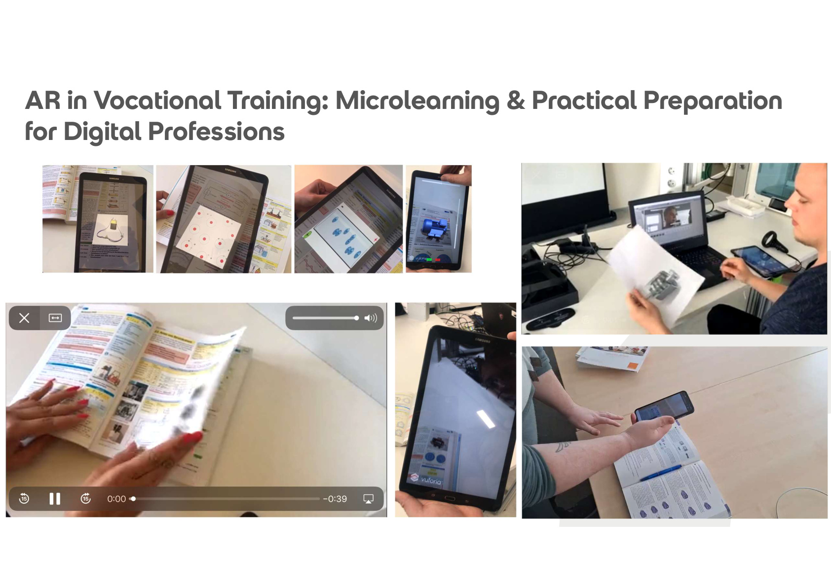 AR in Vocational Training: microlearning and practical preparation for digital professions